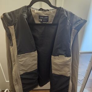 Carhartt Men's Gray and Tan Lightweight Jacket